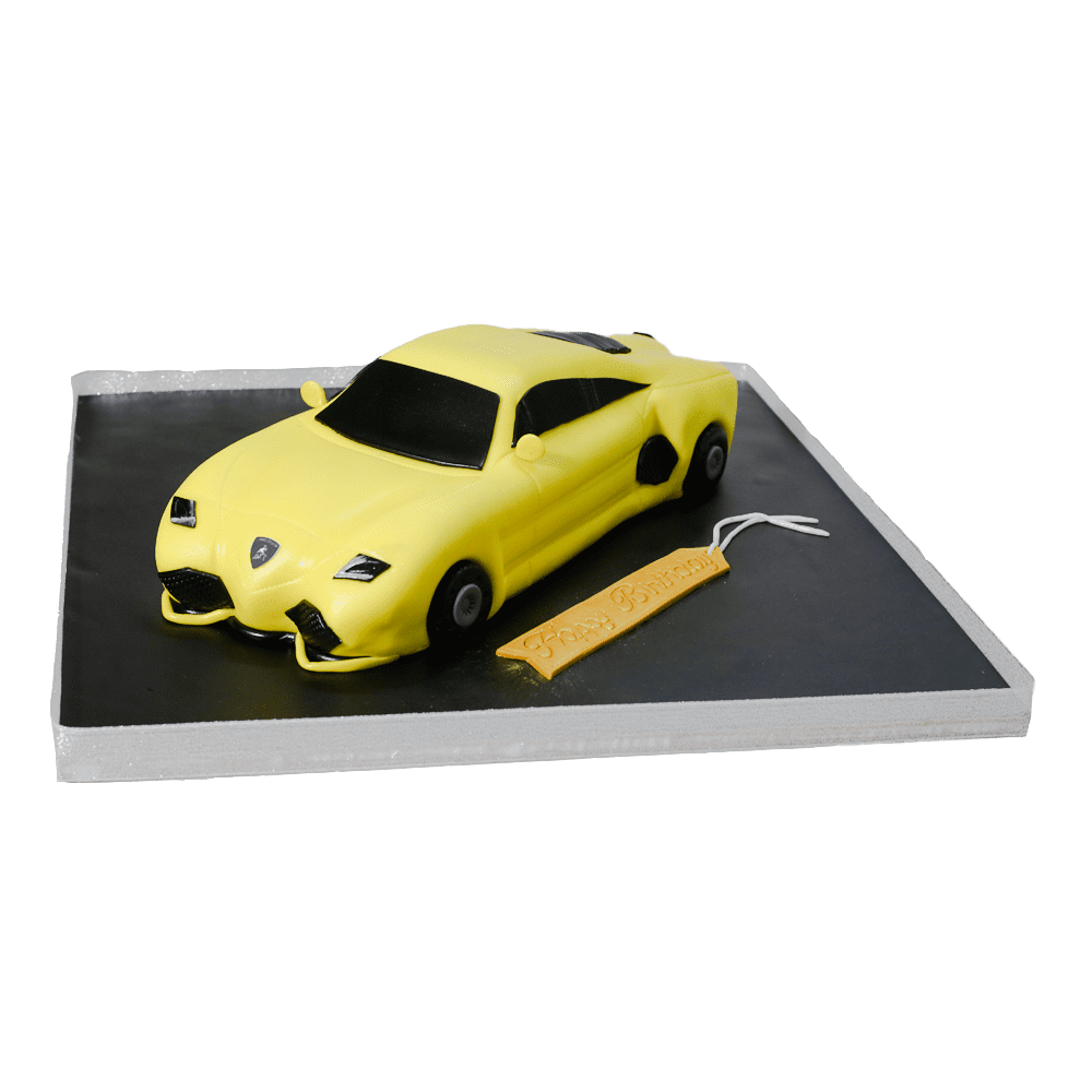 Lamborghini Car Designer Cake - Chocomans